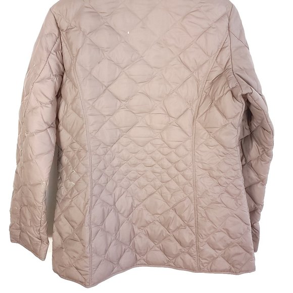 Eddie Bauer Coat Jacket Women's LT Light Purple Goose Down Snap Zip Front Retro - Picture 6 of 14